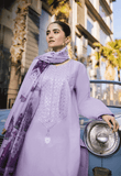 3 Piece Unstitched Heavy Embroidered Lawn Suit ( Printed Lawn Dupatta )