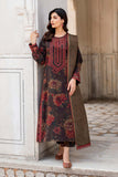 3 Piece Unstitched Embroidered Khaddar Suit ( Printed Khaddar Dupatta )