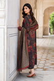 3 Piece Unstitched Embroidered Khaddar Suit ( Printed Khaddar Dupatta )