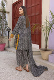 3 Piece Unstitched Digital Printed Lawn Suit ( Digital Printed Silk Dupatta )