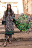 3 Piece Unstitched Digital Printed Lawn Suit ( Printed Premium Organza Dupatta )