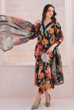 3 Piece Unstitched Digital Printed Lawn Suit ( Printed Fine Monaar Dupatta )