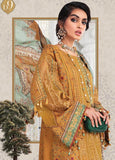 3 Piece Unstitched Digital Printed Lawn Suit ( Soft Printed Chiffon Dupatta )