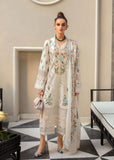 3 Piece Unstitched Heavy Embroidered Chikan Kari Lawn Suit ( Heavy Embroidered Organza Dupatta )