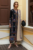 3 Piece Unstitched Heavy Embroidered Lawn Suit ( Full Embroidered Chiffon Dupatta )