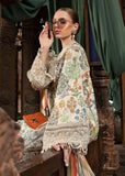 3 Piece Unstitched Embroidered Lawn Suit ( Fine Premium Silk Dupatta )