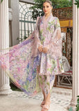 3 Piece Unstitched Embroidered Lawn Suit ( Fine Premium Silk Dupatta )