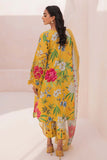 3 Piece Unstitched Embroidered Lawn Suit ( Fine Printed Silk Dupatta )