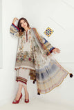 3 Piece Unstitched Embroidered Lawn Suit ( Monar Fancy Dupatta )