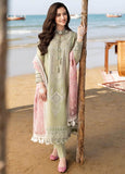 3 Piece Unstitched Heavy Embroidered Chickan Kari Lawn Suit ( Printed Lawn Dupatta )