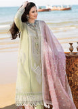 3 Piece Unstitched Heavy Embroidered Chickan Kari Lawn Suit ( Printed Lawn Dupatta )