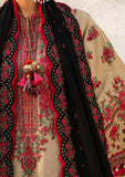 3 Piece Unstitched Heavy Embroidered Dhanak Wool Suit ( Four Sided Embroidered Dhanak Shawl )