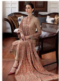 3 Piece Unstitched Heavy Embroidered Dhanak Wool Suit ( Heavy Embroidered Dhanak Shawl )