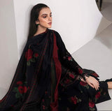 3 Piece Unstitched Heavy Embroidered Marina Suit (Printed Woolen Shawl)