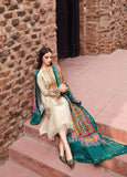 3 Piece Unstitched Heavy Embroidered Dhanak Wool Suit ( Printed Woolen Shawl )