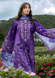 3 Piece Unstitched Heavy Embroidered Lawn Suit ( Fine Printed Silk Dupatta )