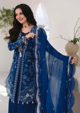 3 Piece Unstitched Heavy Embroidered Lawn Suit ( Four-sided Embroidered Chiffon Dupatta )