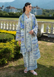 3 Piece Unstitched Digital Printed Lawn Suit ( Fine Printed Silk Dupatta )