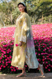 3 Piece Unstitched Embroidered Lawn Suit ( Printed Lawn Dupatta )