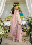 3 Piece Unstitched Heavy Embroidered Chickan Kari Lawn Suit ( Four-sided Embroidered Cotton Net Dupatta )