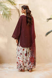 3 Piece Unstitched Printed Embroidered Lawn Suit ( Printed Lawn Dupatta )
