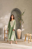 3 Piece Unstitched Heavy Embroidered Lawn Suit ( Plain Bamber Chiffon Dupatta )