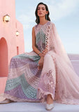 3 Piece Unstitched Heavy Embroidered Chickan Kari Lawn Suit( Four-sided Printed Embroidered Organza Dupatta )