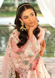 3 Piece Unstitched Heavy Embroidered Chickan Kari Lawn Suit ( Four-sided Embroidered Cotton Net Dupatta )