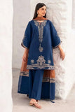 3 Piece Unstitched Heavy Embroidered Lawn Suit ( Four-sided Embroidered Chiffon Dupatta )