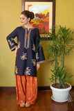 2 Piece Unstitched Heavy Embroidered Lawn Suit