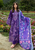 3 Piece Unstitched Heavy Embroidered Lawn Suit ( Fine Printed Silk Dupatta )