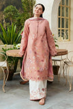3 Piece Unstitched Heavy Embroidered Lawn Suit ( Printed Fine Silk Dupatta )