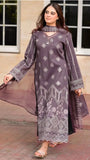 3 Piece Unstitched Heavy Embroidered Lawn Suit ( Full Embroidered Chiffon Dupatta )