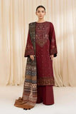 3 Piece Unstitched Heavy Embroidered Lawn Suit ( Fine Printed Lawn Dupatta )