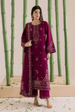 3 Piece Unstitched Heavy Embroidered Lawn Suit ( Four-sided Embroidered Chiffon Dupatta )