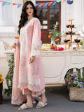 3 Piece Unstitched Heavy Embroidered Chickan Kari Lawn Suit ( Full Embroidered Organza Dupatta )