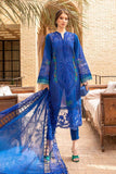 3 Piece Unstitched Heavy Embroidered Chickan Kari Lawn Suit ( Four Sided Embroidered Organza Dupatta )