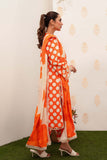 3 Piece Unstitched Digital Printed Lawn Suit ( Fine Printed Silk Dupatta )