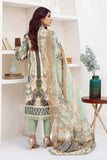 3 Piece Unstitched Digital Printed Lawn Suit ( Fine Printed Chiffon Dupatta )