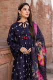 3 Piece Unstitched Digital Printed Lawn Suit ( Fine Monaar Silk Zari Dupatta )