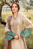 3 Piece Unstitched Heavy Embroidered Lawn Suit ( Fine Printed Lawn Dupatta )