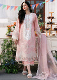 3 Piece Unstitched Heavy Embroidered Chickan Kari Lawn Suit ( Full Embroidered Organza Dupatta )