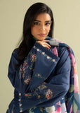 3 Piece Unstitched Digital Printed Lawn Suit ( Fine Printed Silk Dupatta )