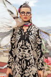 3 Piece Unstitched Digital Printed Embroidered Lawn Suit ( Fine Printed Silk Dupatta )