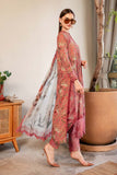 3 Piece Unstitched Embroidered Lawn Suit ( Fine Printed Lawn Dupatta )