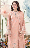 3 Piece Unstitched Heavy Embroidered Lawn Suit ( Heavy Embroidered Cotton Net Dupatta )