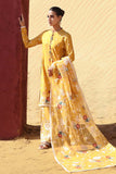 3 Piece Unstitched Heavy Embroidered Lawn Suit ( Full Embroidered Organza Dupatta )