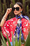 3 Piece Unstitched Digital Printed Lawn Suit ( Fine Printed Silk Dupatta )