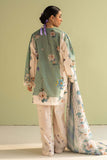 3 Piece Unstitched Digital Printed Lawn Suit ( Fine Printed Lawn Dupatta )