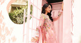 3 Piece Unstitched Heavy Embroidered Lawn Suit ( Printed Chiffon Dupatta )